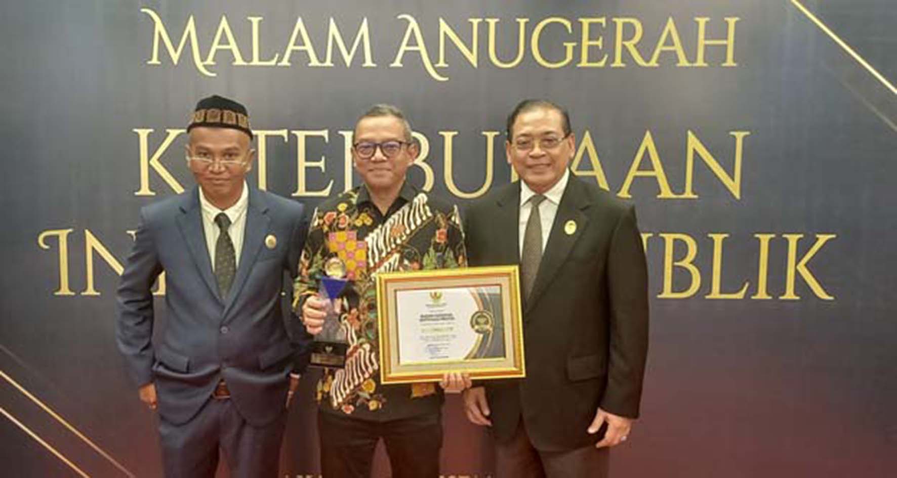 Malam Anugerah Keterbukaan Informasi Publik Tahun 2024