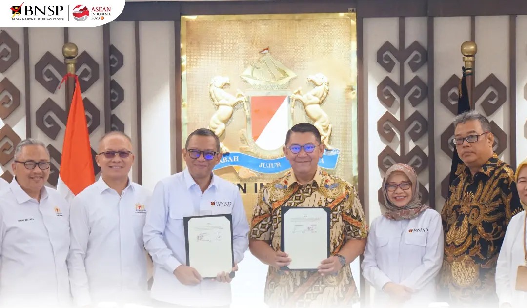 News: Penandatangan Nota Kesepakatan Bersama Antara BNSP dan KADIN Indonesia