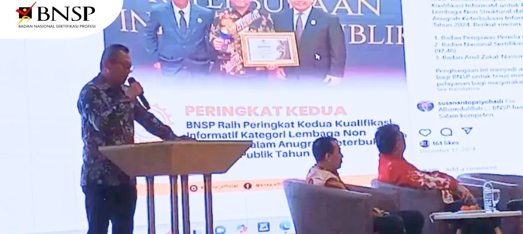 Ketua BNSP Menghadiri Pertemuan Forum Komunikasi LSP MSDM Nasional